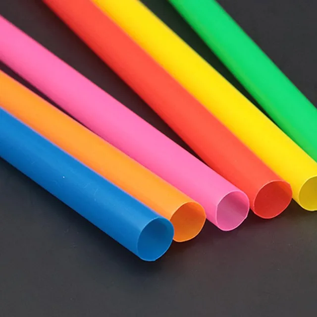 Pajitas gruesas para batidos, accesorios para Barra de té Boba, 100x11mm, 210 piezas - Imagen 2