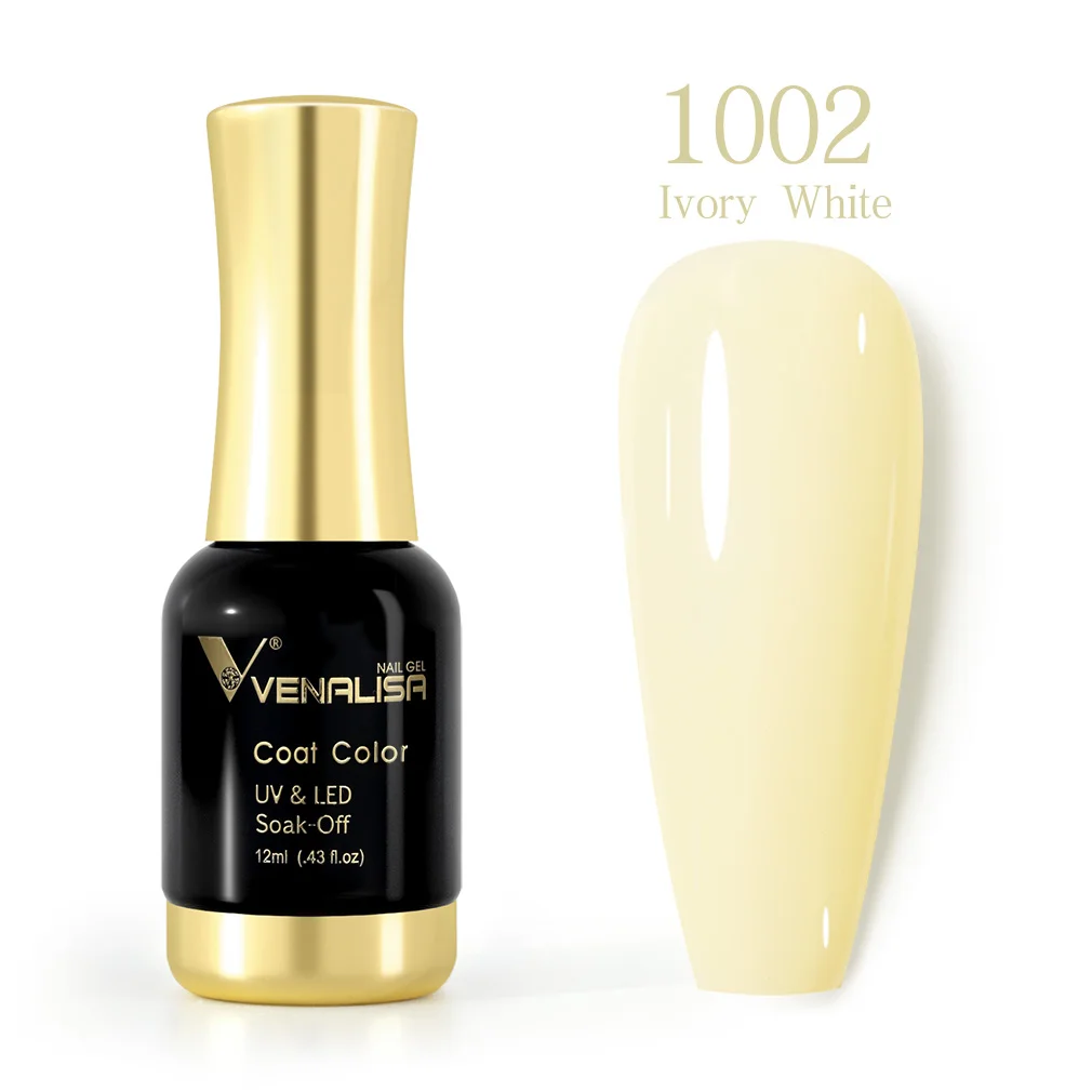 Venalisa Platinum Gel Polish - Tempered Top Coat UV LED Nail Lacquer