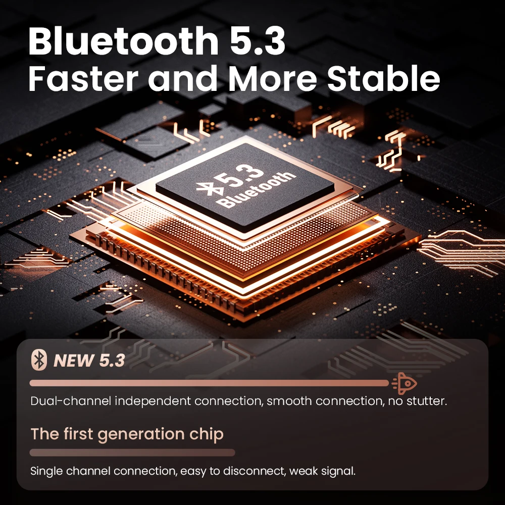 Haylou X1s Auscultadores Bluetooth sem Fio In-ear Design Earbuds 5.3 10 mm Driver Dinâmico Bateria 24h Enc Clear Call - Image 3