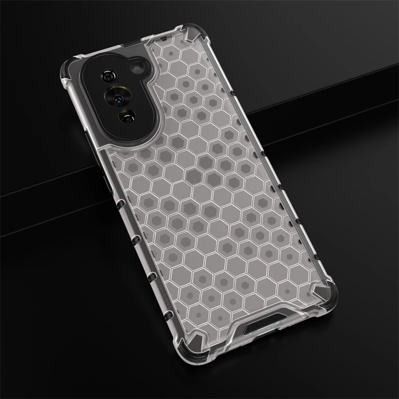 

Прозрачный чехол с Сотами для Huawei Nova 10 Pro, чехол для Huawei Nova 10 Pro, прозрачный противоударный чехол для Huawei Nova 10 Pro, чехлы