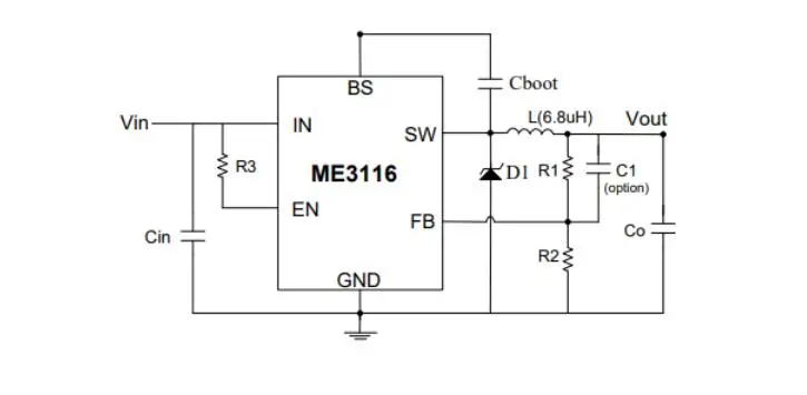 50 Stück/5 Stück ME3116AM6G ME3116A 1HXM SOT-23-6 DC-DC Abwärtsregler Max. Eingang 40 V Last 1A IC Chip – Detail 2