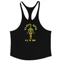 Coton Muscle musculation Fitness gilet à bretelles sport hommes coton vêtements de sport amples gilet mince vêtements de Fitness musculaire 2