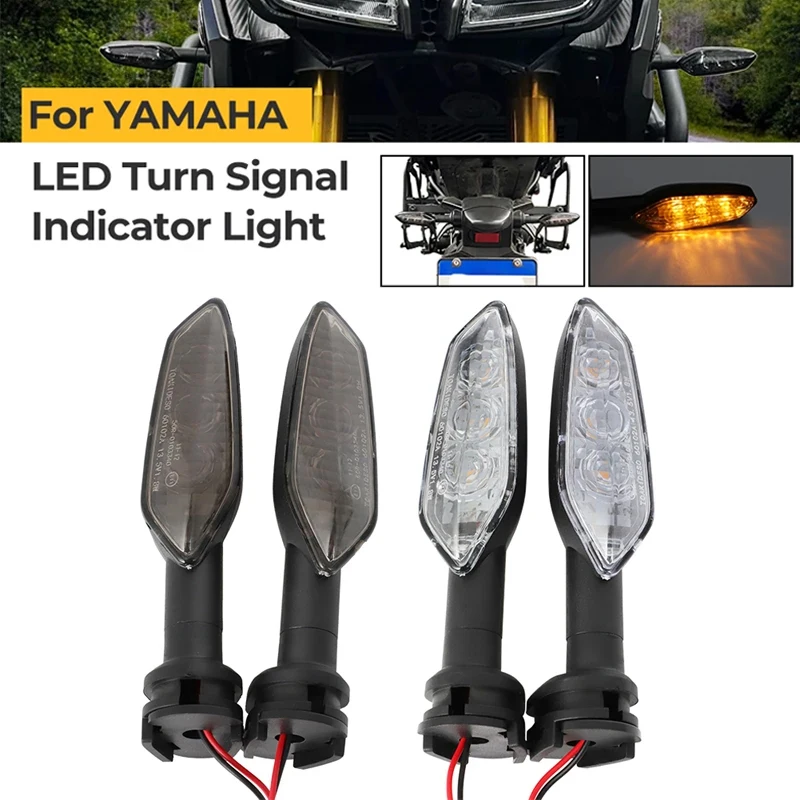 

LED Turn Signal Light For YAMAHA YZF R15 R25 R125 MT03 MT15 MT07 MT09 MT10 FZ6 Tenere 700 XSR Tracer 900 Flasher Indicator Lamp