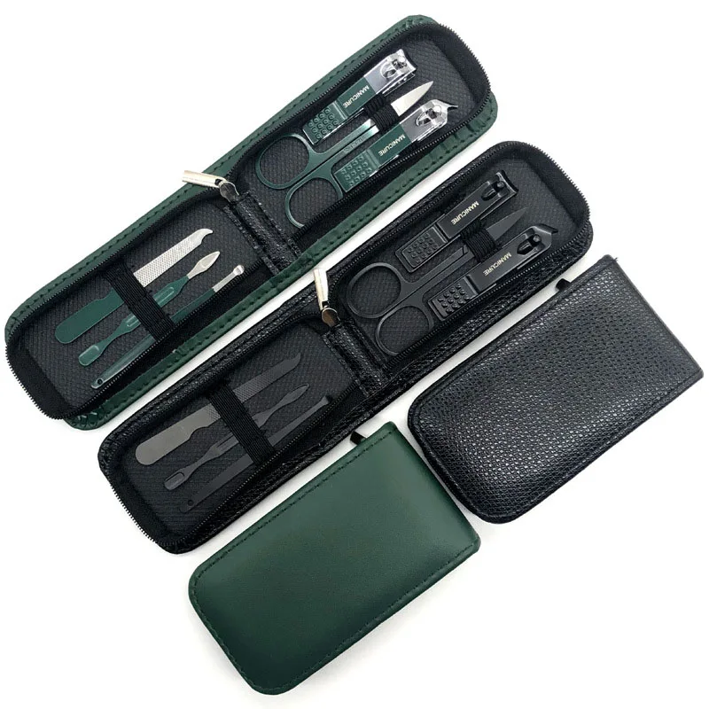 6Pcs Portable Manicure Sets Pedicure Kits Bright Nail Clipper Set Special Nail Clippers Beauty Tools 6 Piece Portable Household 2