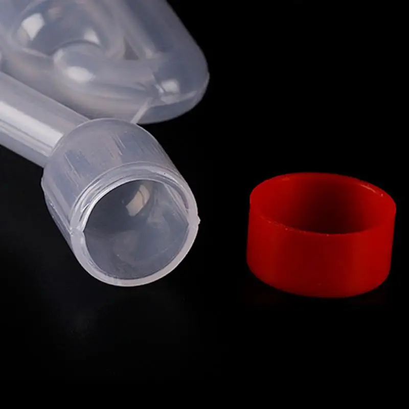 Air Lock Valve Fermentation Home Brewing Bubble Grommet Exhaust Water Seal Valve Cork Beer Wine Supplies