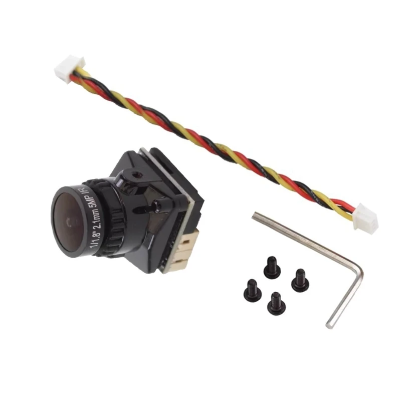 1 Set FPV Camera Micro 2.1mm Lens Low Noise 1800TVL 0.01Lux Flight Camera