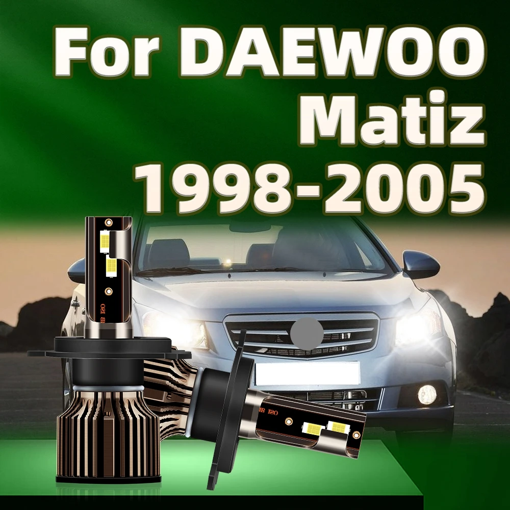 

Headlight Bulbs Led H4 Car Light 170W 6000K Auto Headlamp For DAEWOO Matiz 1998 1999 2000 2001 2002 2003 2004 2005