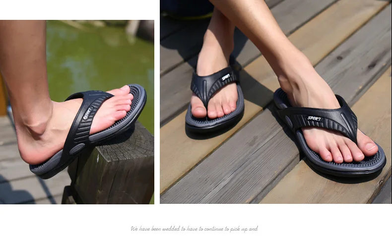 Men's Comfortable Slip-On Slippers Soft Breathable Home Wearable Slippers Anti-Slip EVA Material for Casual Wear