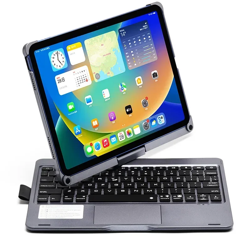 Bluetooth Touch Ipad Magic Keyboard Generation Tastiera Bluetooth Adatta Per Ipad Pro 12.9/11/Ipad Custodia Di Decima Generazione