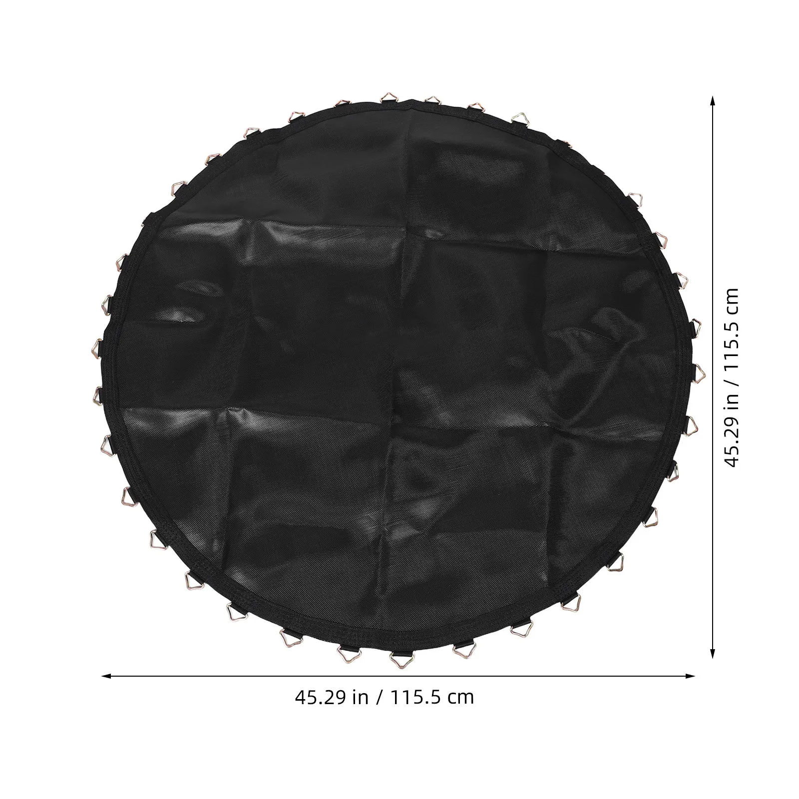 교체용 트램펄린 매트 고탄성 원형 점핑 패드 115.5cm 야외 실내 피트니스 점프 베드 메쉬 바운스 네팅