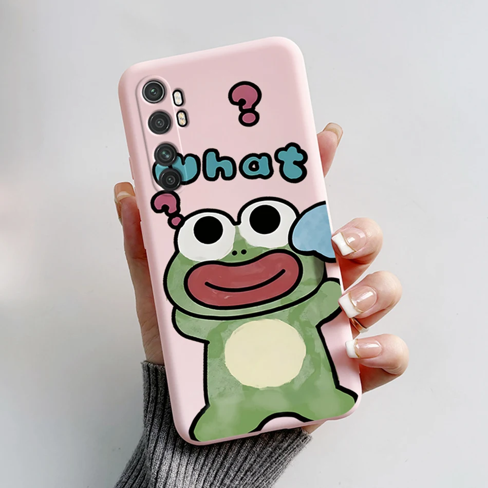 Cute Bear & Frog Cartoon TPU Phone Case - Stylish & Durable Back Cover