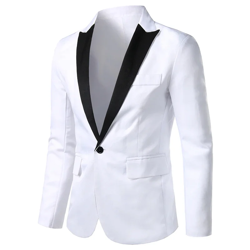 2023 New Arrival Suit Men's Single Button Suits Slim Fit Party