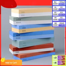 

Professional Knife Sharpener Whetstone Sharpening Stones grinding stone water stone kitchen grit 240 600 1000 3000 Double-sided
