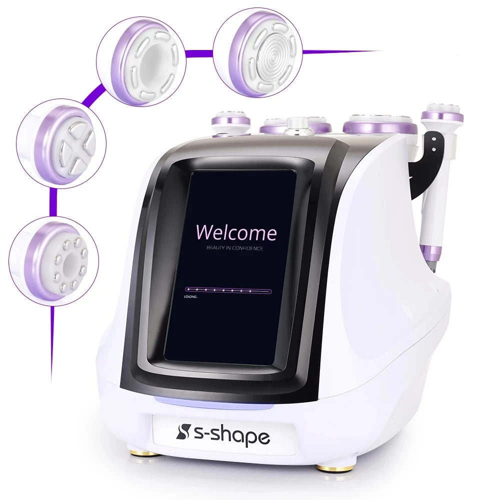 

Cavitation Machine EMS Electroporation Vacuum Suction Radio Frequency Beauty Machine for Weight Loss Face Lifting