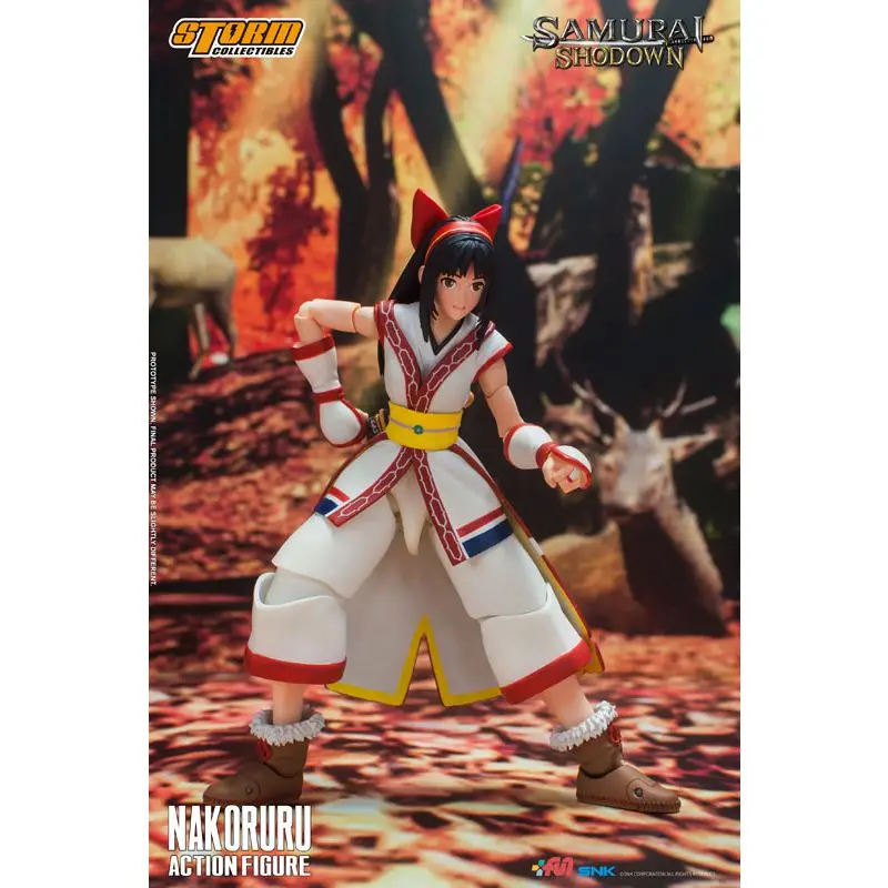 Original Storm Toys SNSS02 Samurai Shodown Nakoruru 1/12 In