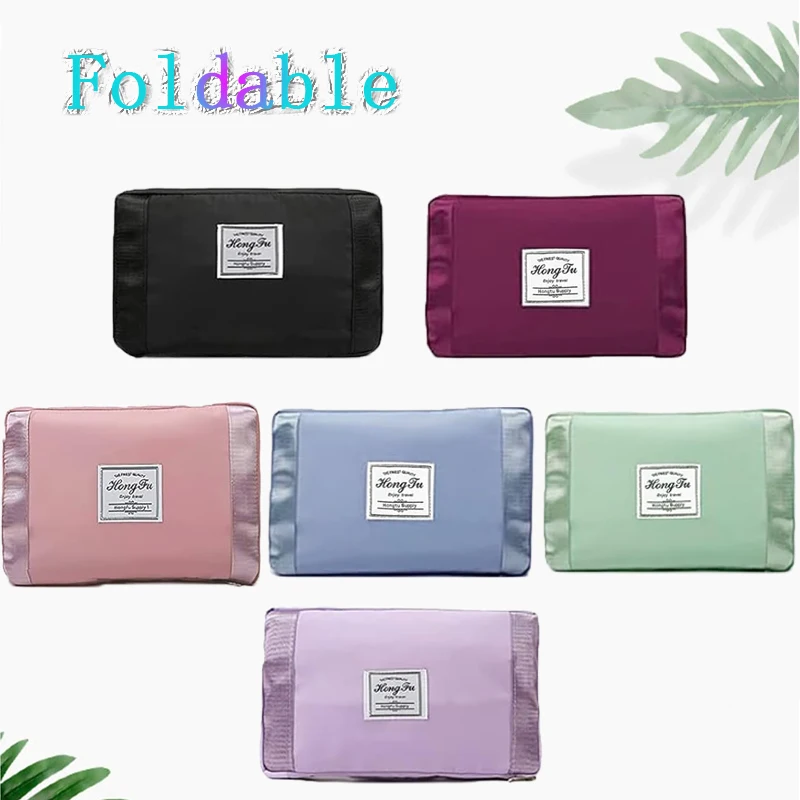 Travel bags foldable expandable large capacity waterproof tote suitable for weekend camping