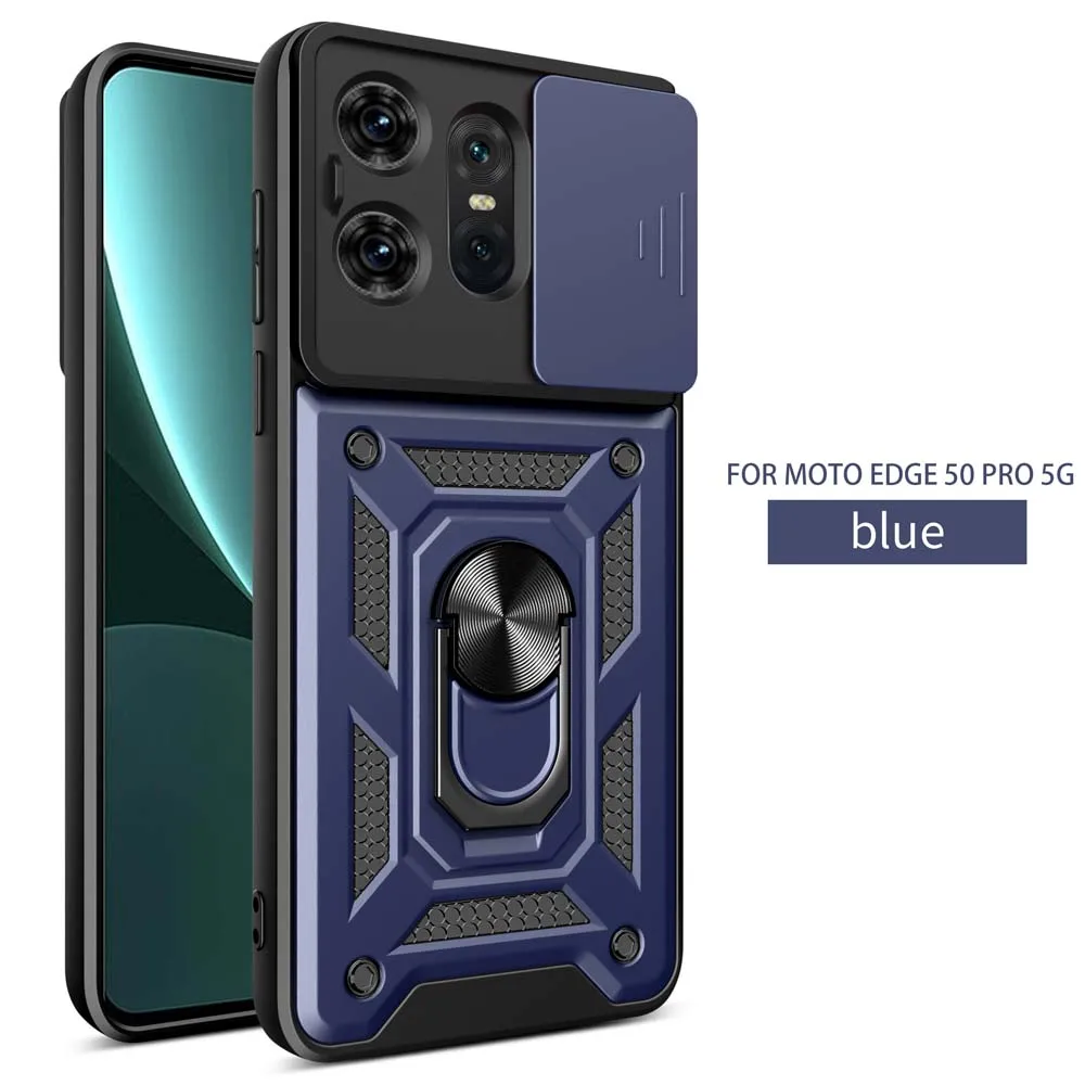 Enhanced Slide Camera Lens Protector Armor Case with Military Grade Bumpers and Ring Cover