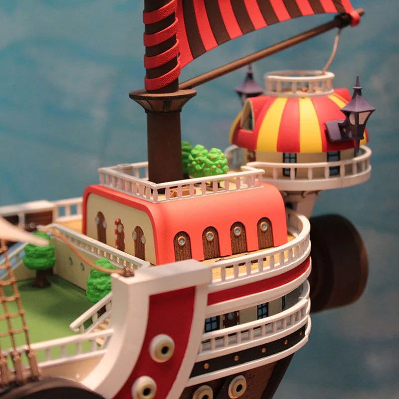 One Piece Anime Figure Thousand Sunny - CenasFixes 👍🏼
