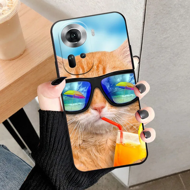 Soft Silicone Shockproof Case with Cool Wolf and Lion Design