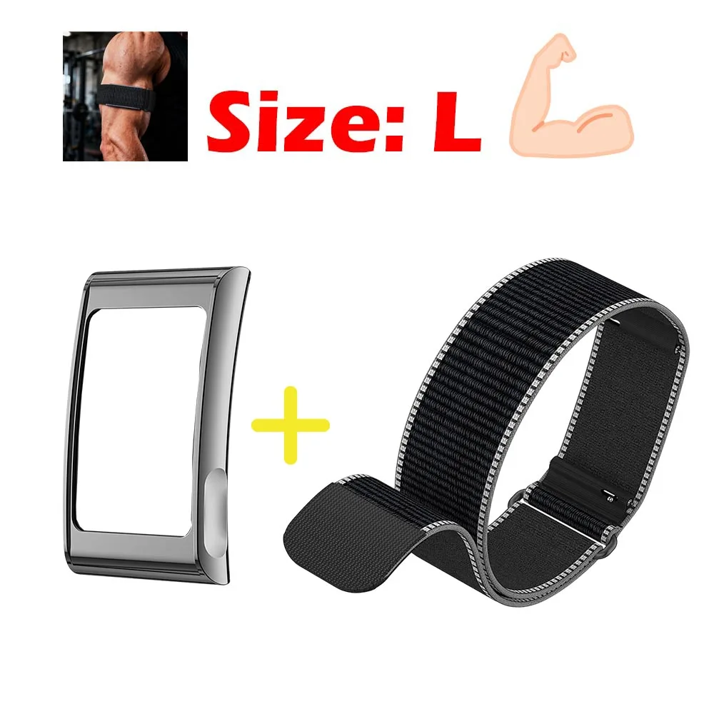 Nylon Breathable Sports Strap with Leather Magic Buckle