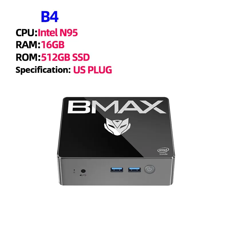 11151BMAX ミニpc IntelN95 B4 Turbo16＋512GB 11151BMAX ミニpc IntelN95 B4 Turbo16＋512GB Bmax b4ミニpc windows