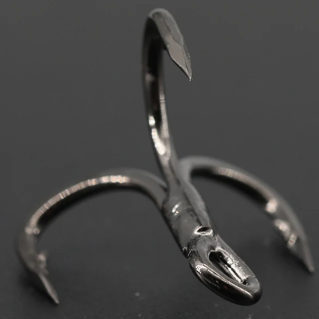 50pcs/20pcs 6x Treble Hooks Classic Fishing Hooks Strong Sharp Tackle Hooks 8# 6# 4# 2# 1# 1/0# 2/0# 3/0# 6