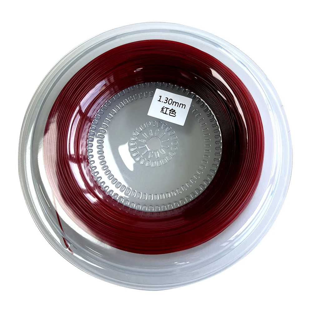 1.30mm200m 1 roll Taiwan 4g polyester tennis racket string affordable and durable training string