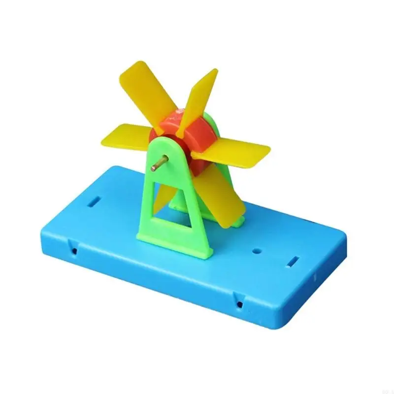 Interactive Water Wheel Model Hands On Waterwheel Assembly Toy Physics Learning Tool for Student Teens and Kids Aged 6＋