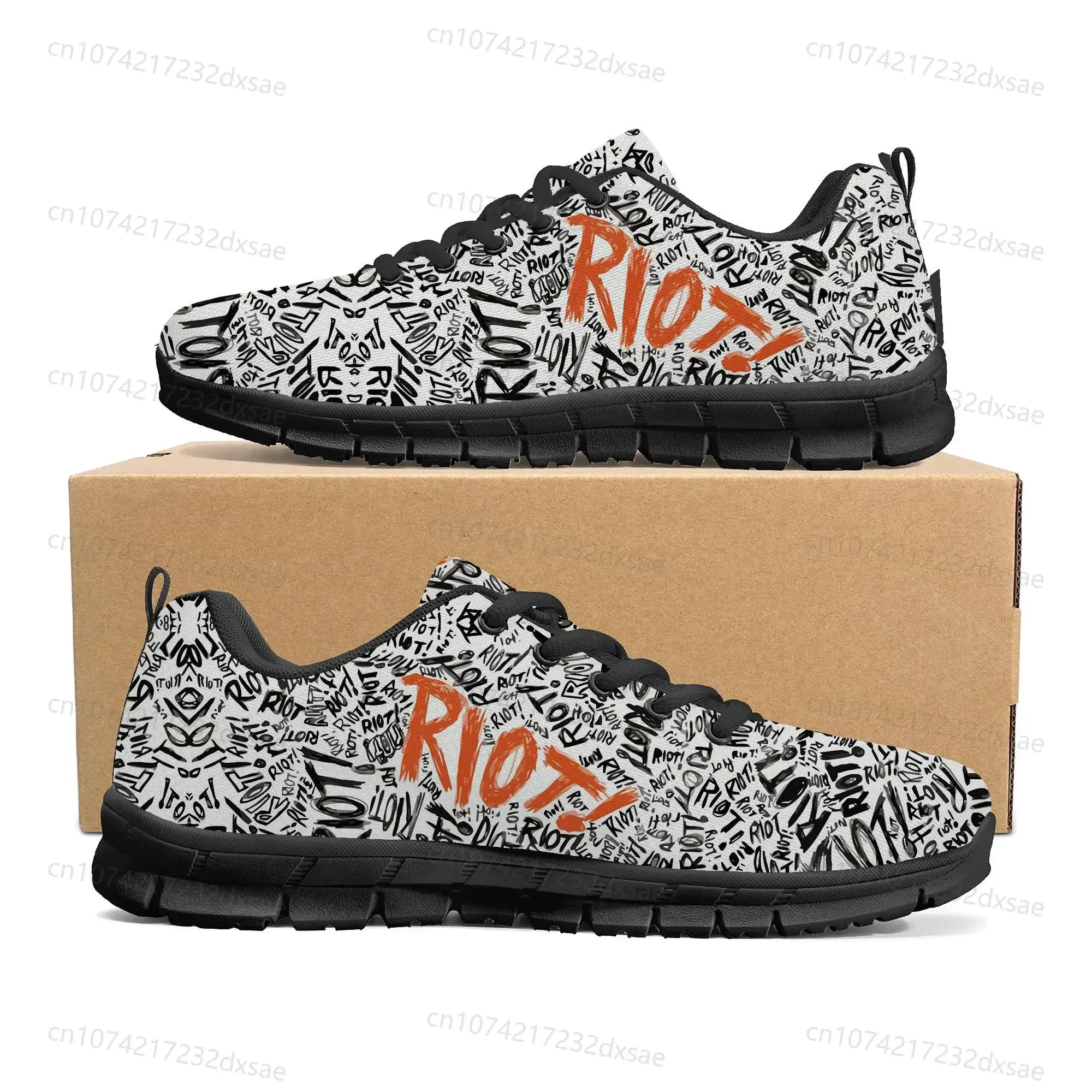 Paramore Rock Band Pop Sports Shoes Mens Womens Teenager Kids Children Sneakers Casual Custom High Quality Couple Shoes