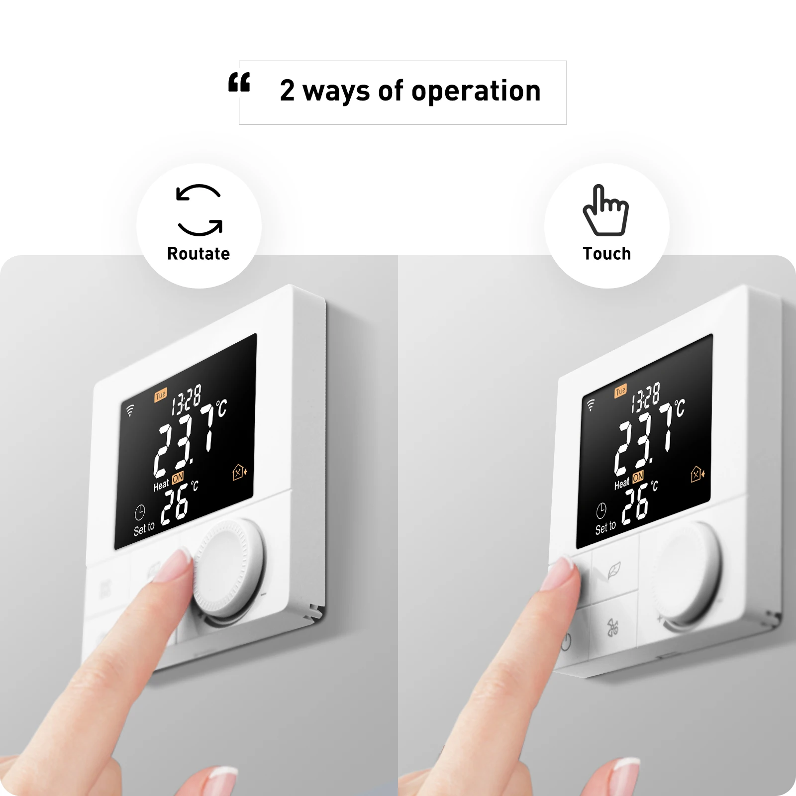 Tuya Smart Thermostat Electric Floor Heating Wifi Termostato Digital Warm  Underfloor Temperature Controller Alexa Google Home - Smart Temperature  Control System - AliExpress