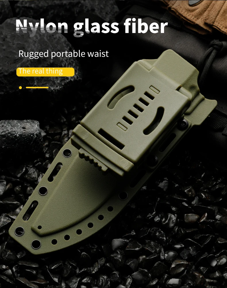 Messer wird sicher in einer Hand gehalten