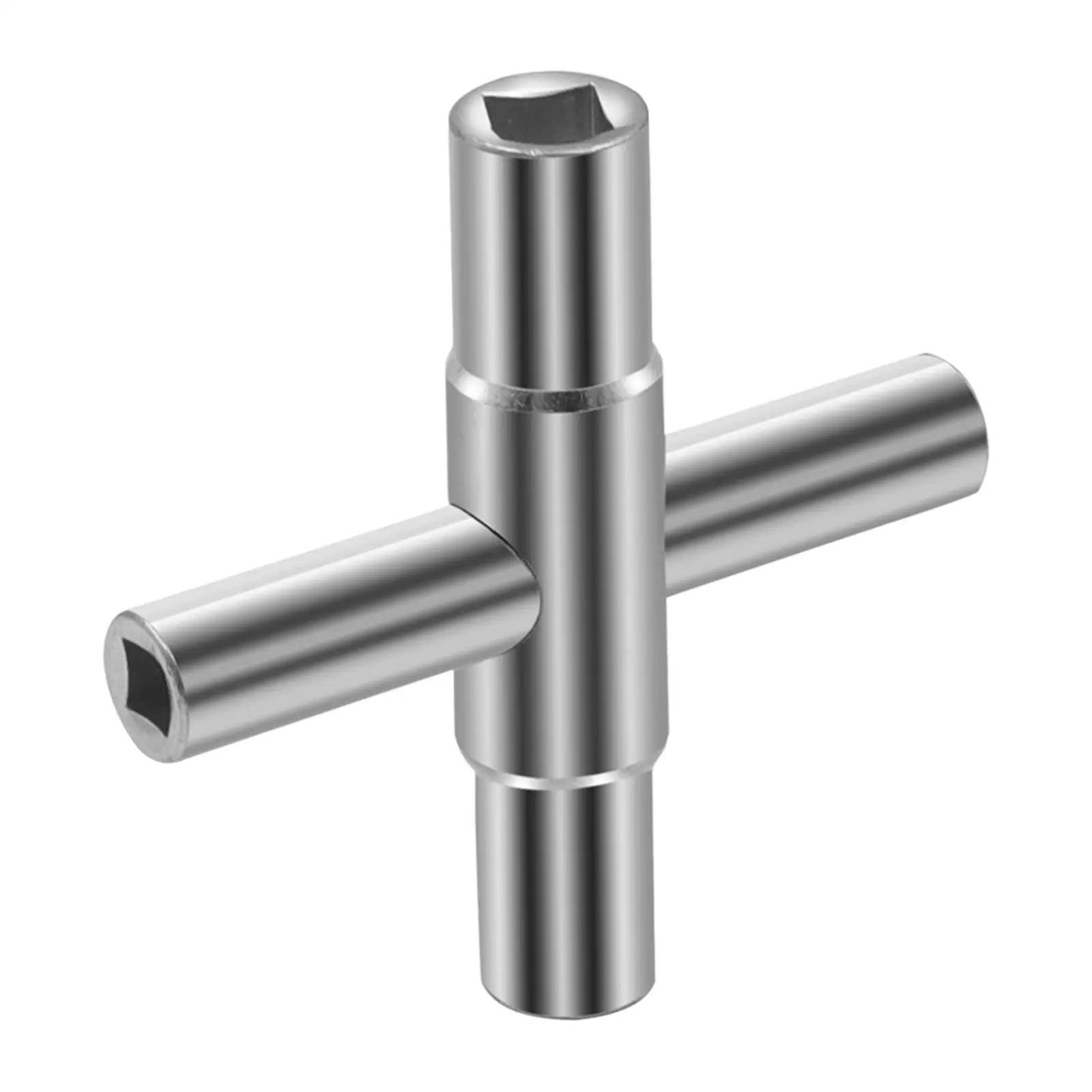 Four Ways Faucet Wrench Square Key Plumbers Electricians Tools