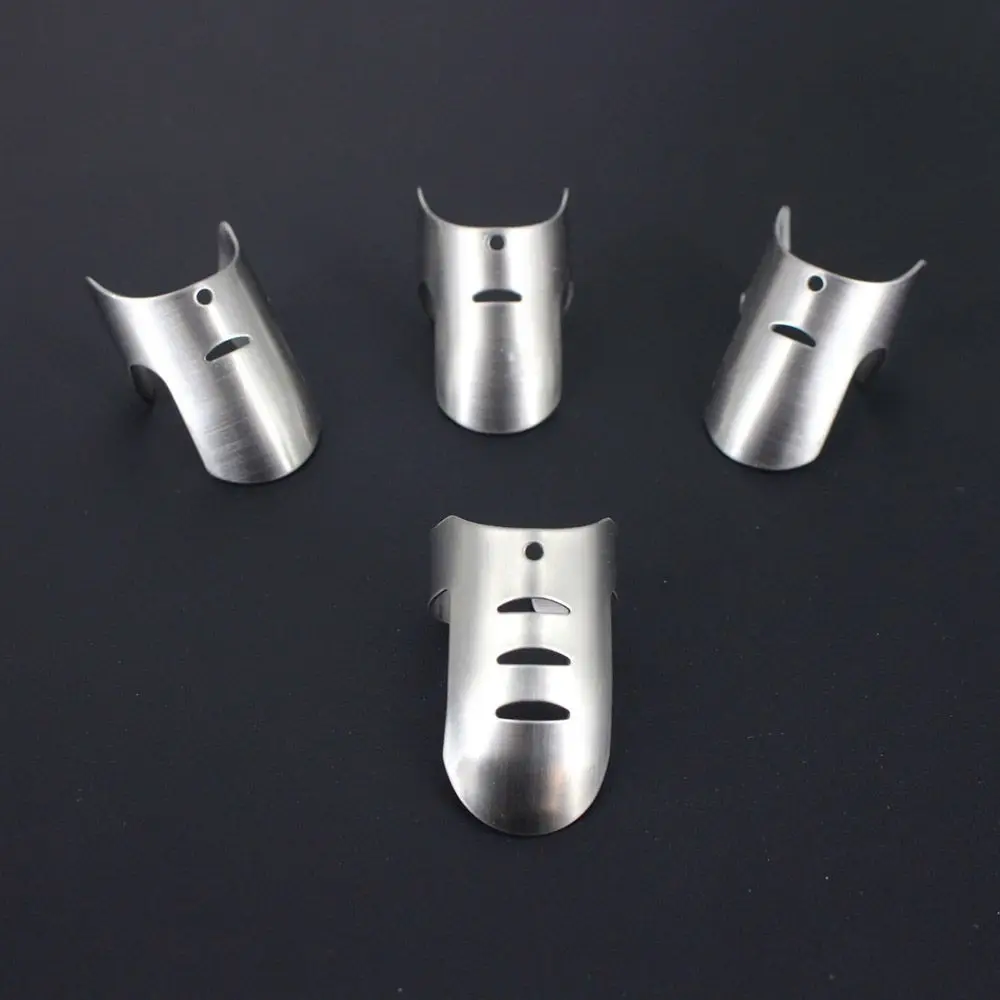 

Cut 4pcs/Set Resistant Protective Hand Tools Finger Hand Guard Finger Protector Stainless Steel Slice Cooking Gadgets