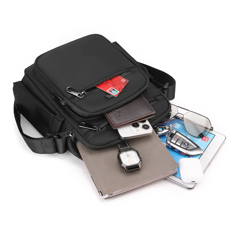 Borsa a tracolla da uomo di alta qualità Borsa a tracolla da ragazzo Borsa a tracolla da uomo Oxford Borse da uomo impermeabili bolsas - immagine 6