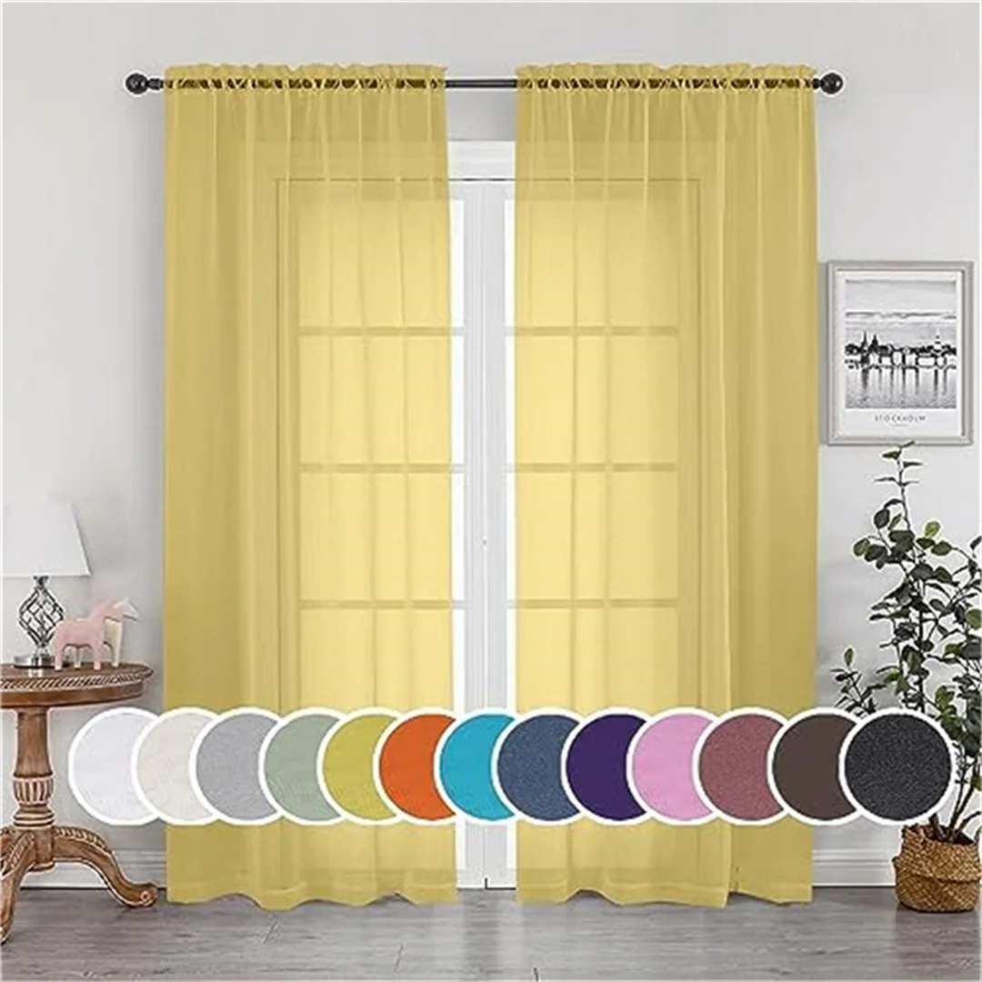 

A345345 Bedroom Curtains