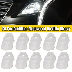 10pcs Polypropylene White Window Regulator Guide Clips Professional for Cadillac Fleetwood DeVille Chevy Gadget Car Accessories