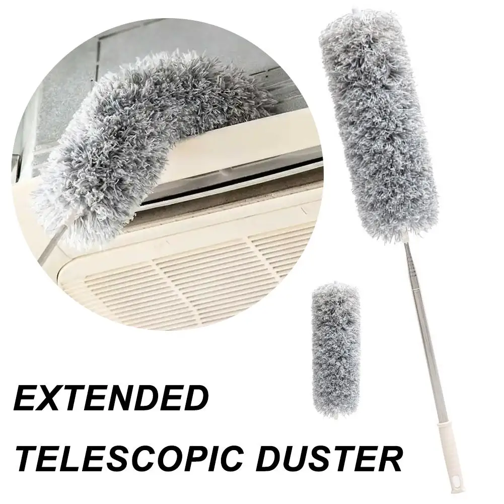 Extended Telescopic Microfiber Duster 2.8M Household Ceiling Dust Tools Removal Cleaning Dusters Y6V4