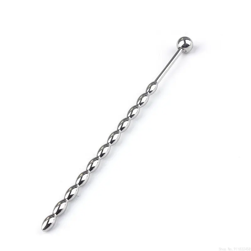 Male Stainless Steel Urethral Plug Urethral Dil Sounding Penis Plug Urethra Stimulate Dilator Masturbation Rod Sex Toys For Men