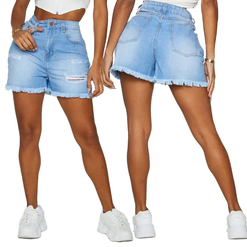 Shorts 2024 Women New High Waist Summer Jeans Beach Bottom Mujer Jeans Femme Mujer Casual Shorts Sexy Slim Denim Shorts