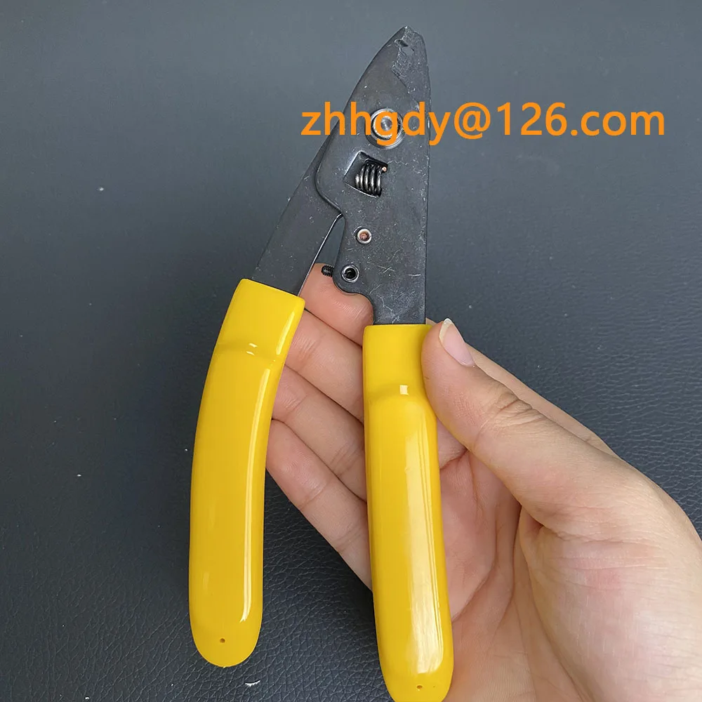 Clauss CFS-2 Fiberoptic Stripper FTTH Tool Optical Fiber Wire Stripping Pliers Miller Forceps 1pcs model plier wire plier cut line stripping multitool stripper knife crimper crimping tool cable cutter electric forceps