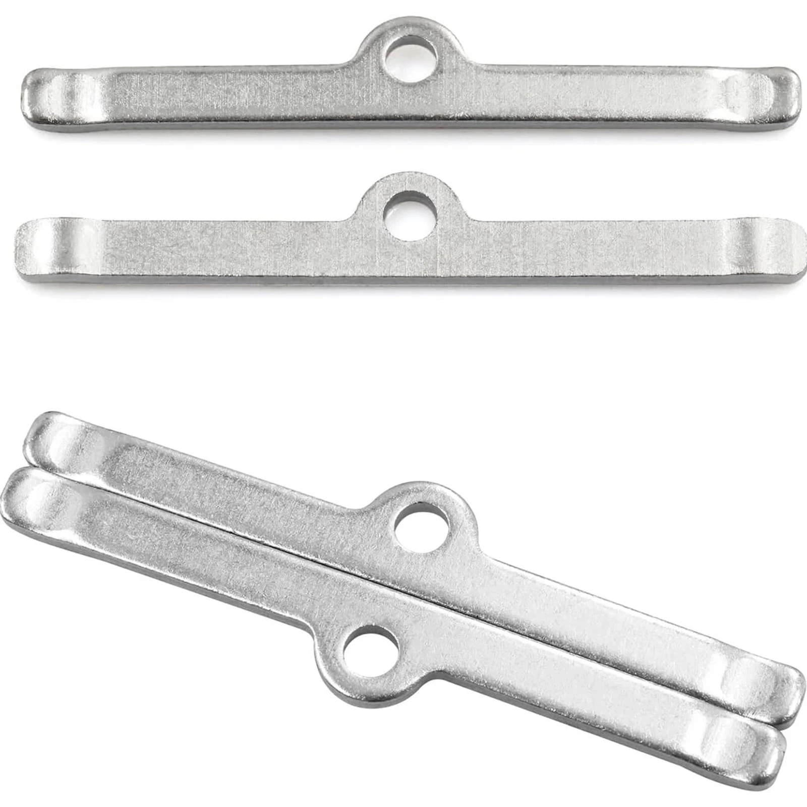 Chrome Tall T-Bar Valve Cover Hold Down Set Valve Cover T-Bar Set T-Bar Valve Cover Center Bolts for Chevy SBC 283 327 350