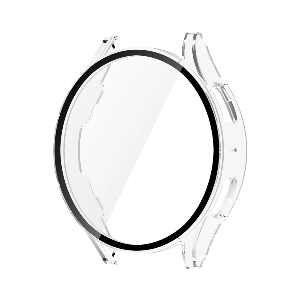 Premium Tempered Glass and Hard Matte Protective Case with Screen Protector Bumper Shell