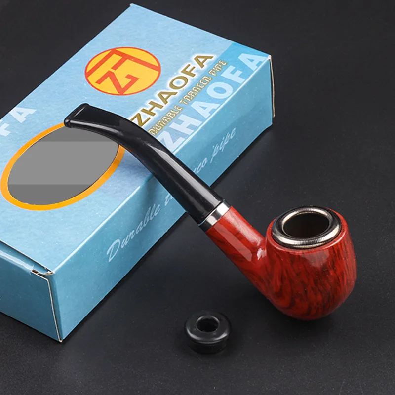 New Vintage Durable Solid Classic Pipe Smoking High Quality New Design Tobacco Pipe Free Smoke Smoking Accessories Popular
