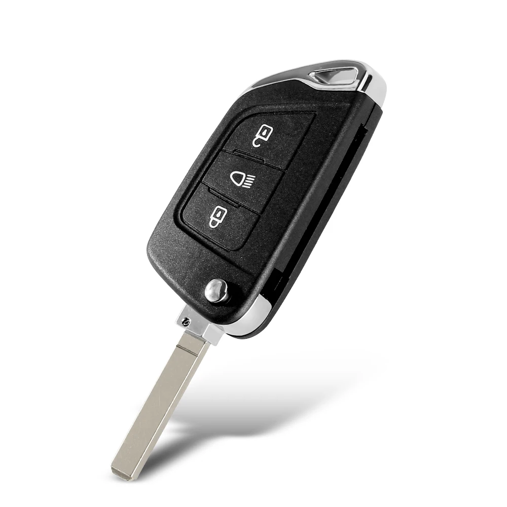 KEYYOU Geändert Auto Filp Schlüssel Shell Für Citroen С2 C4 С3 С5 C6 DS4 DS3 DS5 Berlingo Picasso C-Elysee Dispatch HU83/VA2 – Detail 8