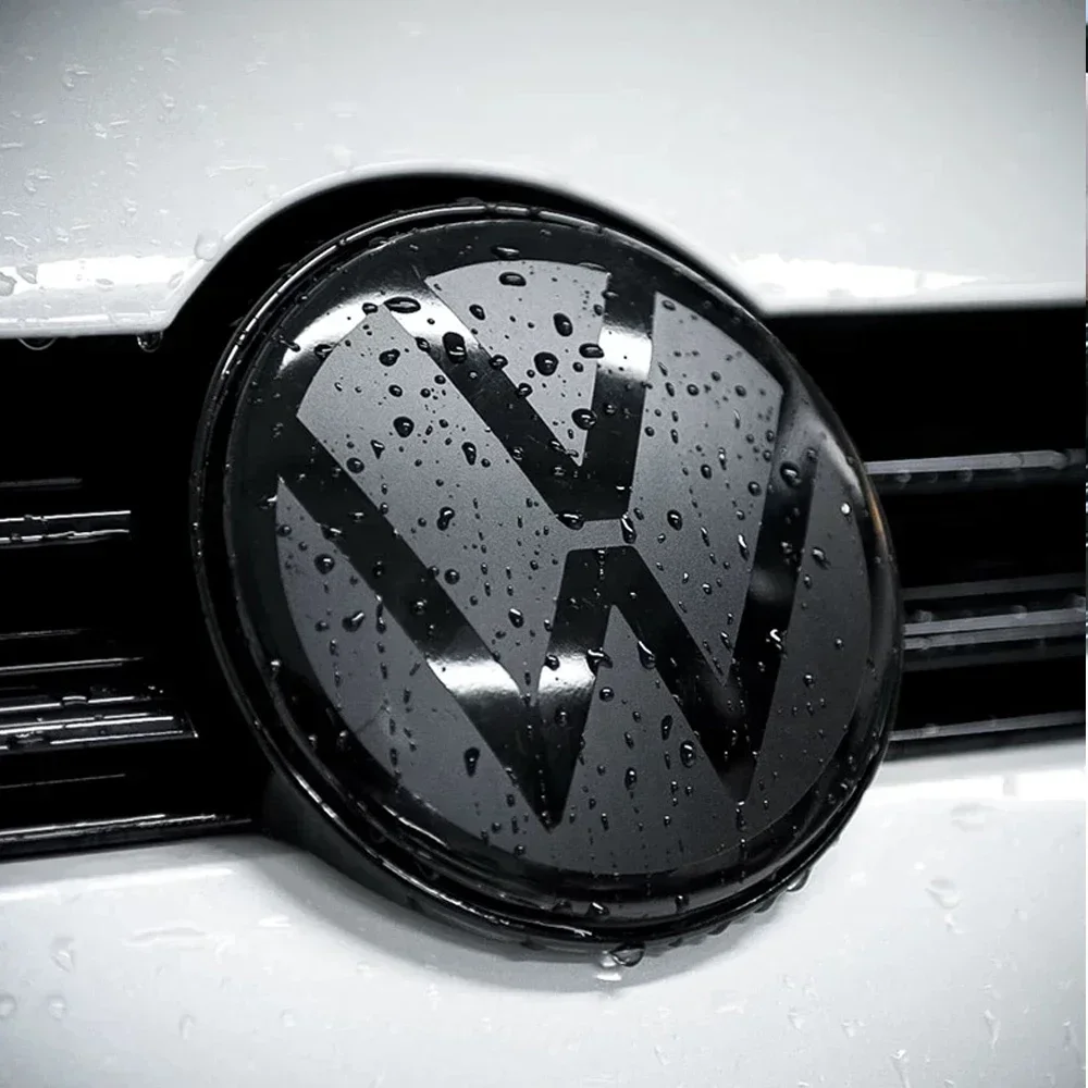 2026년형 VW 폭스바겐용 스타일링 몰딩 2개, 폭스바겐 프론트 그릴 엠블럼 개조, 리어 트렁크 리드 커버 로고 (VW Go용)