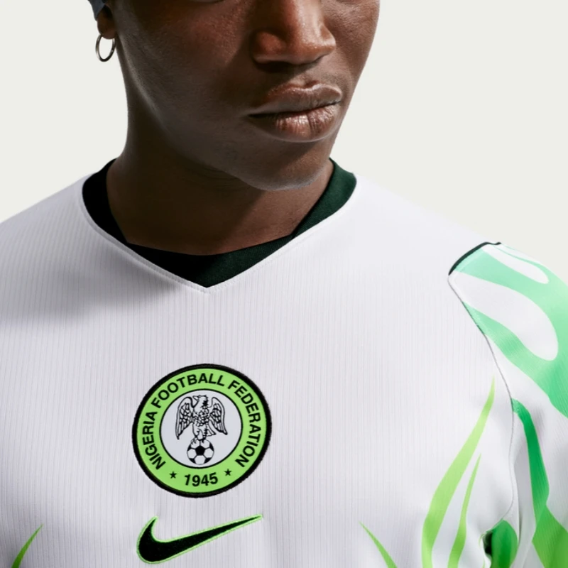 2026 world cup nigeria national team away football jersey ib5376 nike men's breathable soccer top 2026 World Cup Nigeria National Team Away Football Jersey IB5376 Nike Men's Breathable Soccer Top 5