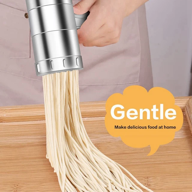 Tésztakészítés Gépi Kézi Tészta Sajtógép Készítő Rozsdamentes Acél, Penész - Image 5