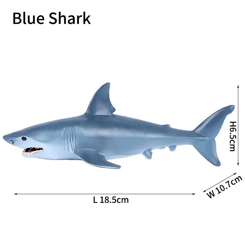 Realistic Sea Life Figure Toy - Shark and Whale Ocean Animal