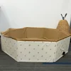 INS Baby Round Ocean Ball Pool Pit Indoor Playground Cartoon Toys Children's Playpen Fence Kids Safety Barrier Room Decor 3