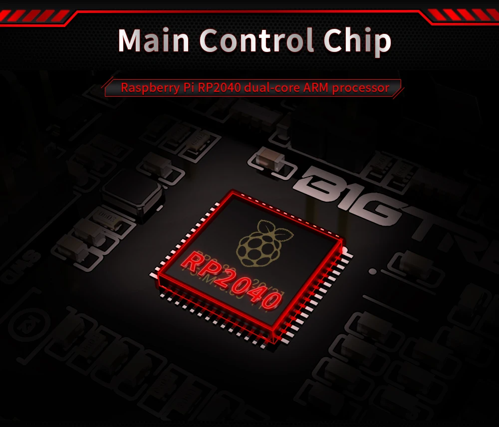 bigtreetech btt skr pico motherboard bordo uart murata capacitor para raspberry pi voron peças de impressora